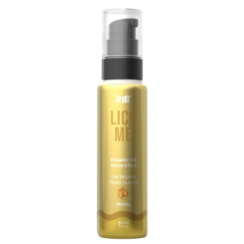 Їстівний лубрикант з ефектом тепла INTT Lick Me Honey зі смаком меду, 50 мл - Зображення 6
