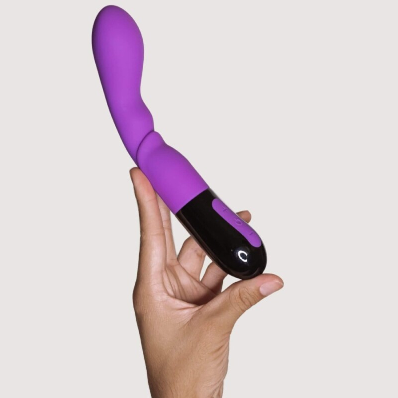 Вібратор вагінальний Adrien Lastic Nyx 2.0 для точки G, фіолетовий, 20.7 х 3.6 см - Зображення 3