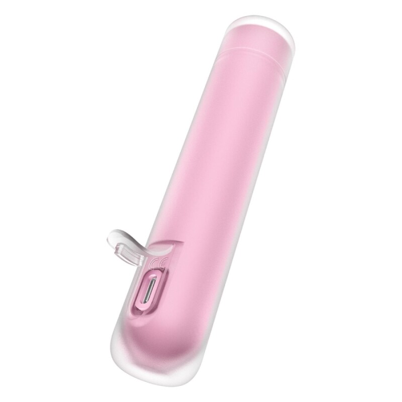 Вакуумний стимулятор Satisfyer First Kiss для клітора, рожевий, 12.5 х 2.5 см - Изображение 4