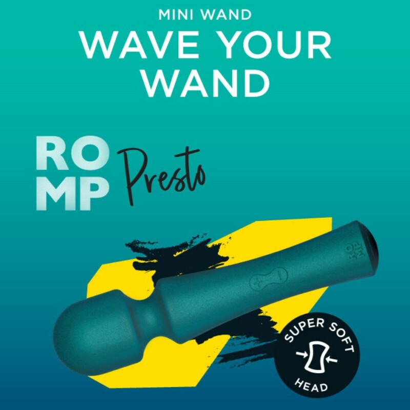 Вібратор-мікрофон ROMP Presto блакитний, 20 х 4.8 см - Изображение 6