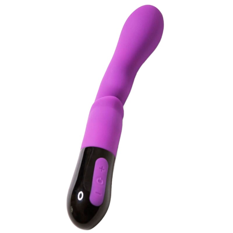 Вібратор вагінальний Adrien Lastic Nyx 2.0 для точки G, фіолетовий, 20.7 х 3.6 см - Зображення 2