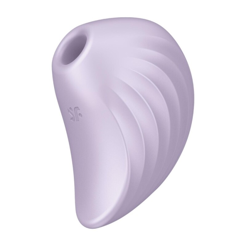 Вакуумний стимулятор Satisfyer Pearl Diver з вібрацією, фіолетовий, 9.1 х 6.6 см