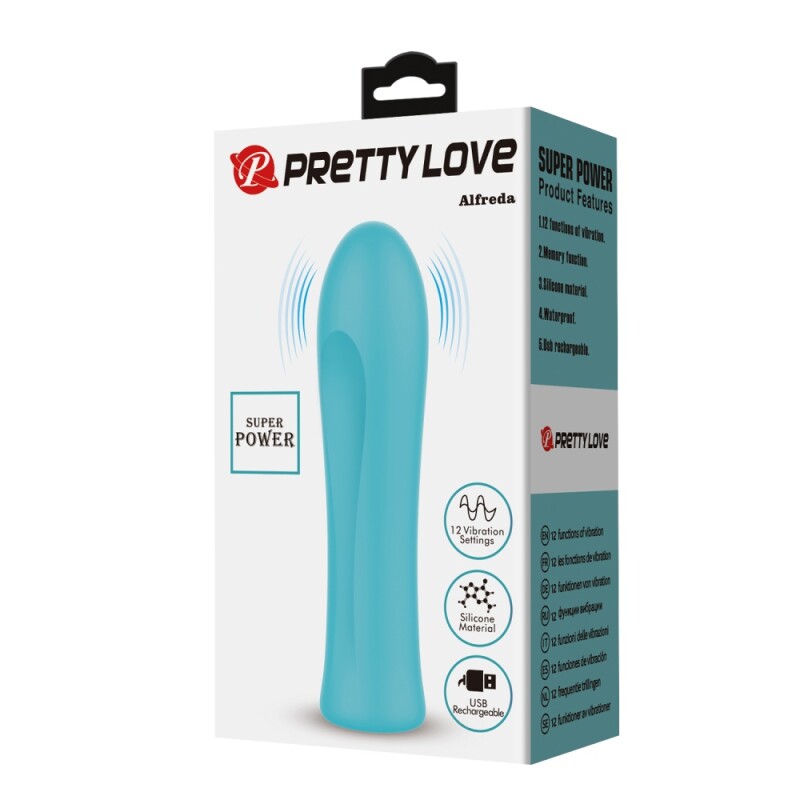 Мінівібратор Pretty Love Alfreda зелений, 10.2 х 2.6 см - Изображение 8