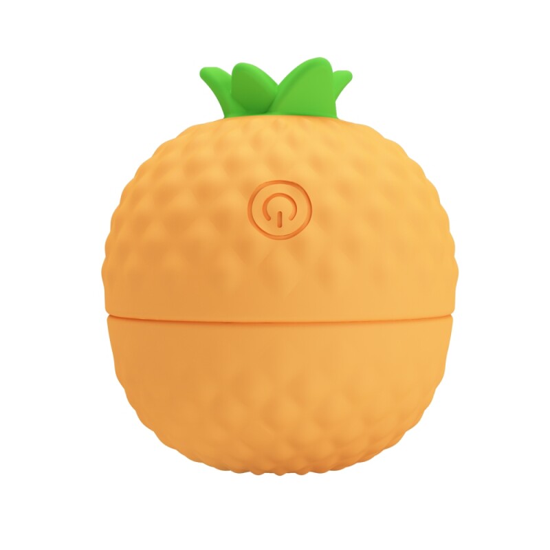 Кліторальний пульсатор Pretty Love Pineapple Secret оранжевий, 5.7 х 5.1 см - Зображення 2