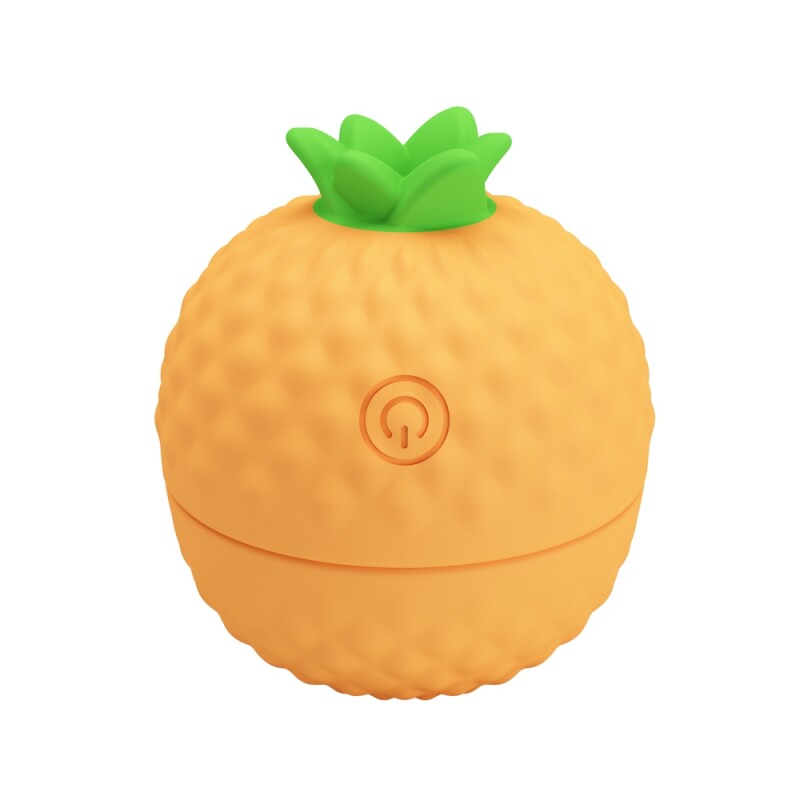 Кліторальний пульсатор Pretty Love Pineapple Secret оранжевий, 5.7 х 5.1 см - Зображення 4