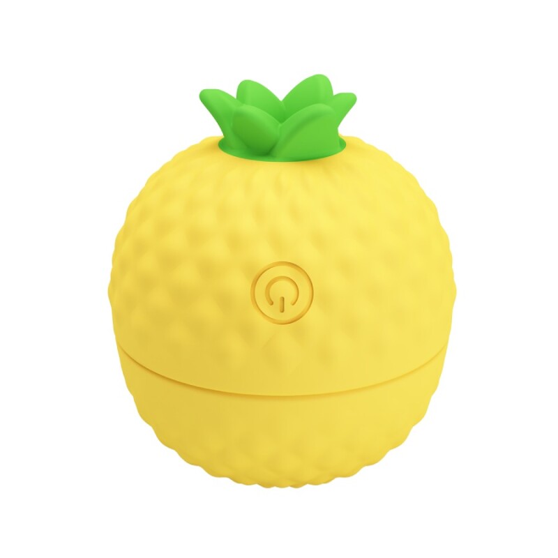 Кліторальний пульсатор Pretty Love Pineapple Secret жовтий, 5.7 х 5.1 см - Изображение 4