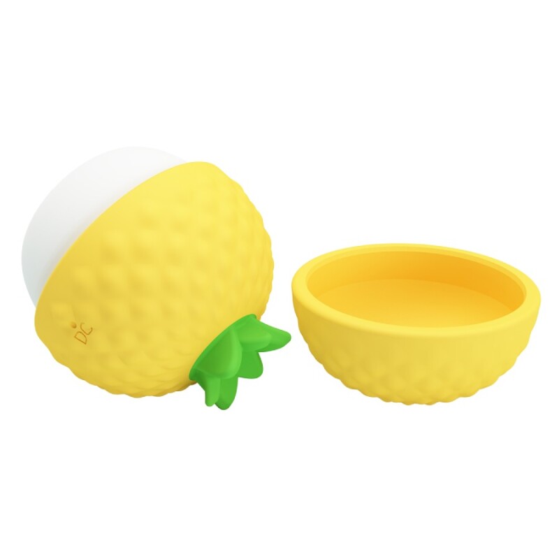 Кліторальний пульсатор Pretty Love Pineapple Secret жовтий, 5.7 х 5.1 см - Изображение 6
