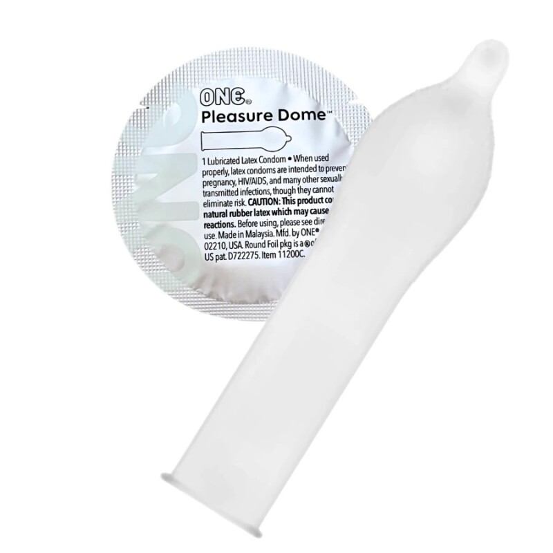 Презервативи One Pleasure Dome латексні, 100 шт - Зображення 1