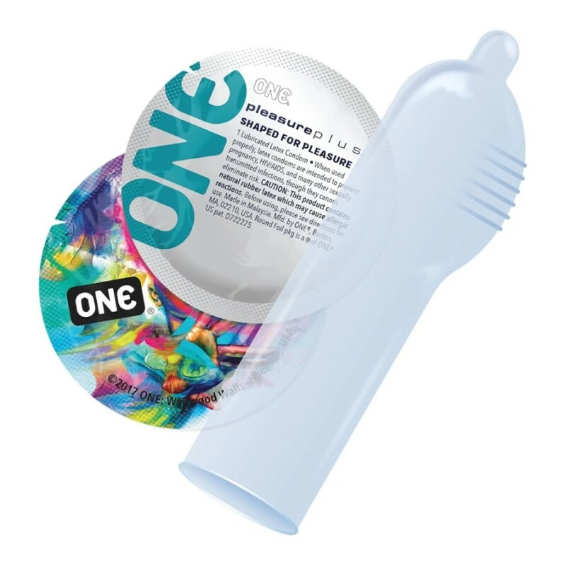 Презервативи One Pleasure Plus латексні, 100 шт - Зображення 1