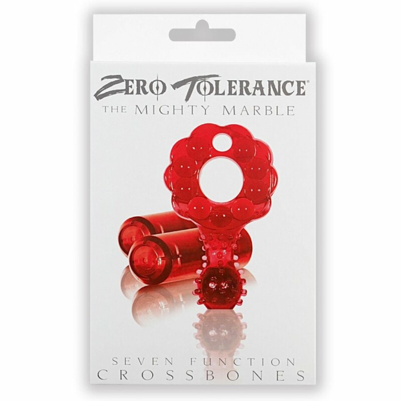 Ерекційне віброкільце Evolved Zero Tolerance з двома віброкулями, червоне, 8 х 4.7 см - Изображение 1