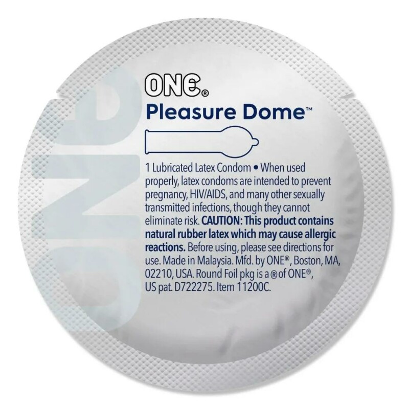 Презервативи One Pleasure Dome латексні, 100 шт - Зображення 2