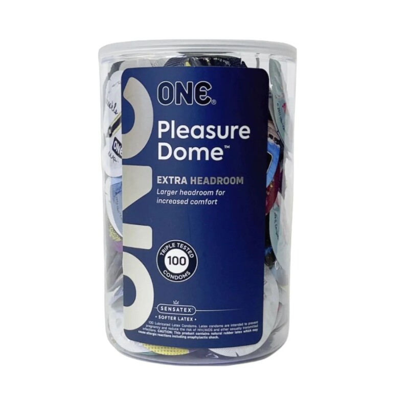 Презервативи One Pleasure Dome латексні, 100 шт