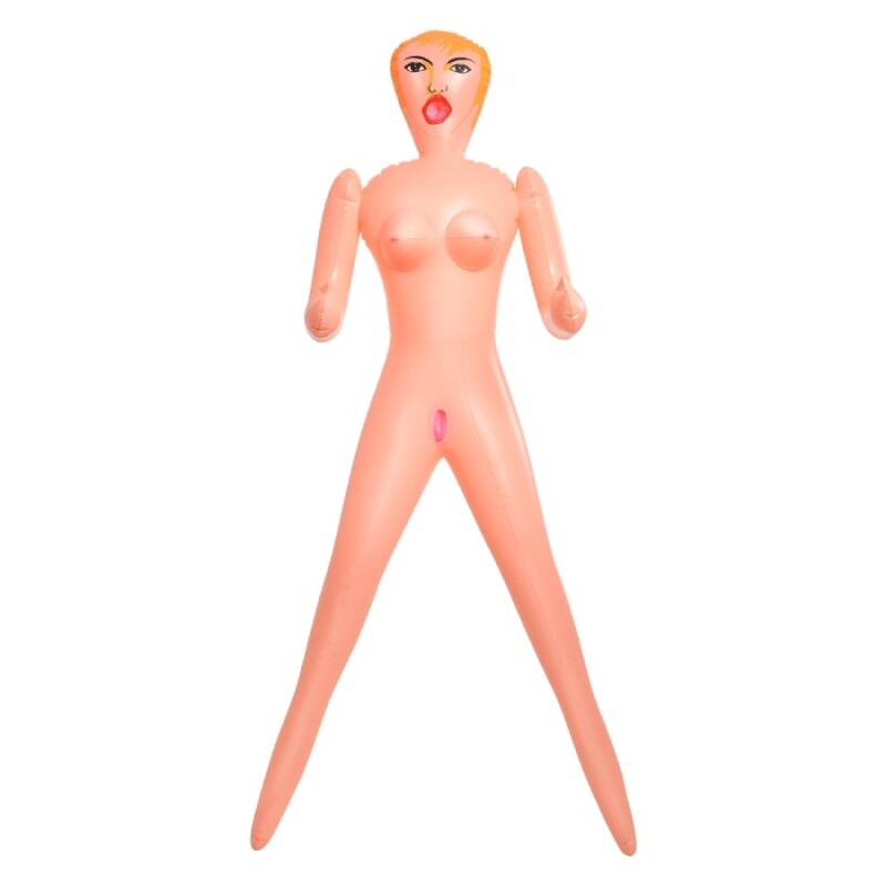 Секс-лялька Pipedream Becky з трьома отворами, бежева, 165 см - Изображение 1