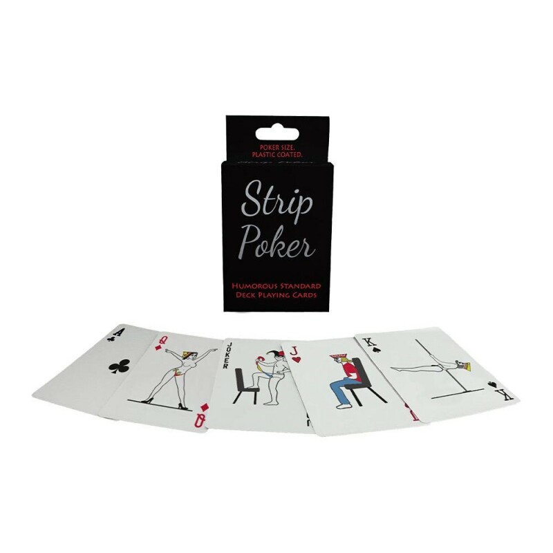 Гральні карти Kheper Games Strip Poker зі стриптиз-тематикою, 54 шт