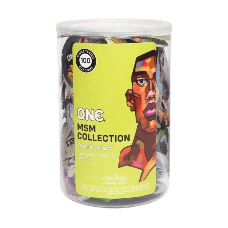 Презервативи One MSM Collection латексні, 100 шт