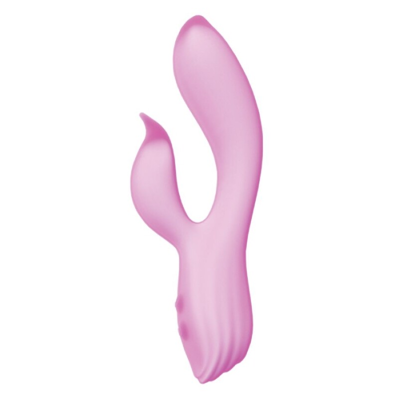 Вібратор-кролик Univibe Marshmallow Bunny Vibe рожевий, 19.3 х 6.8 см - Изображение 1