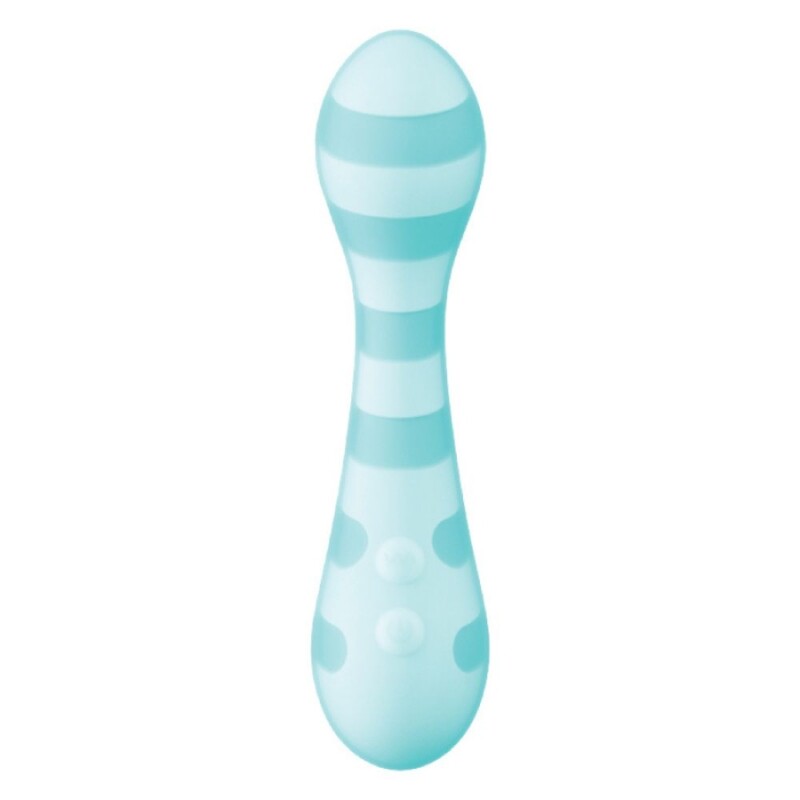 Мінівібратор Univibe Marshmallow Plush Vibe блакитний, 14.7 х 3.8 см - Зображення 1