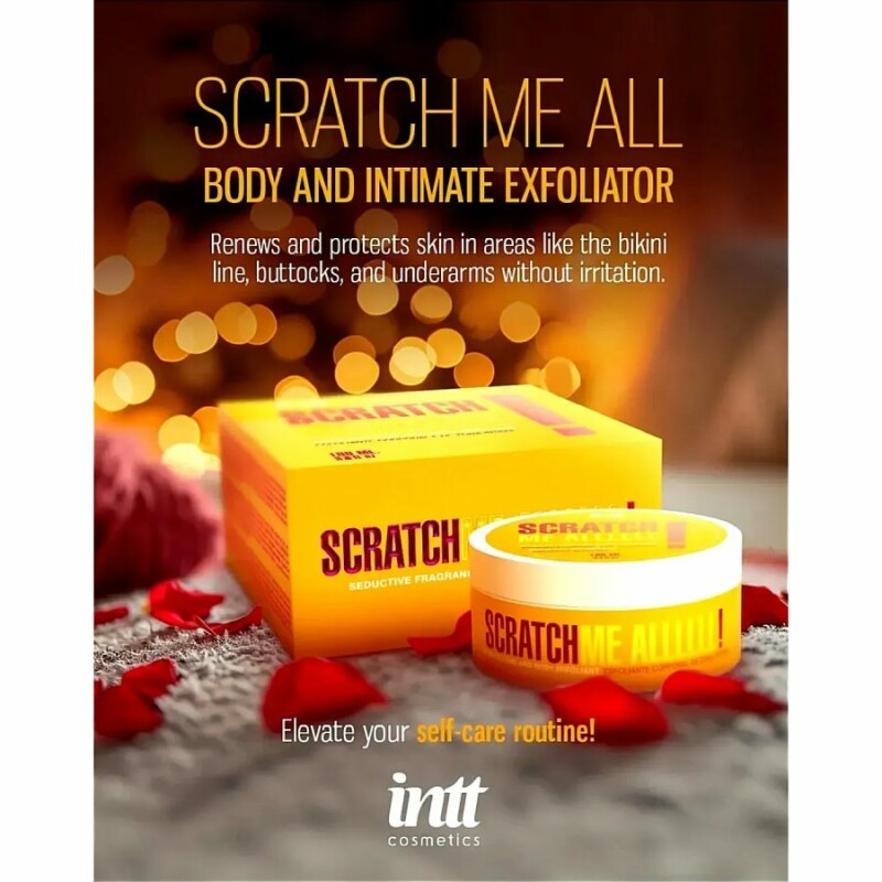 Скраб зі спокусливим ароматом Intt Scratch Me Allll для тіла та інтимних зон, 100 мл - Зображення 1