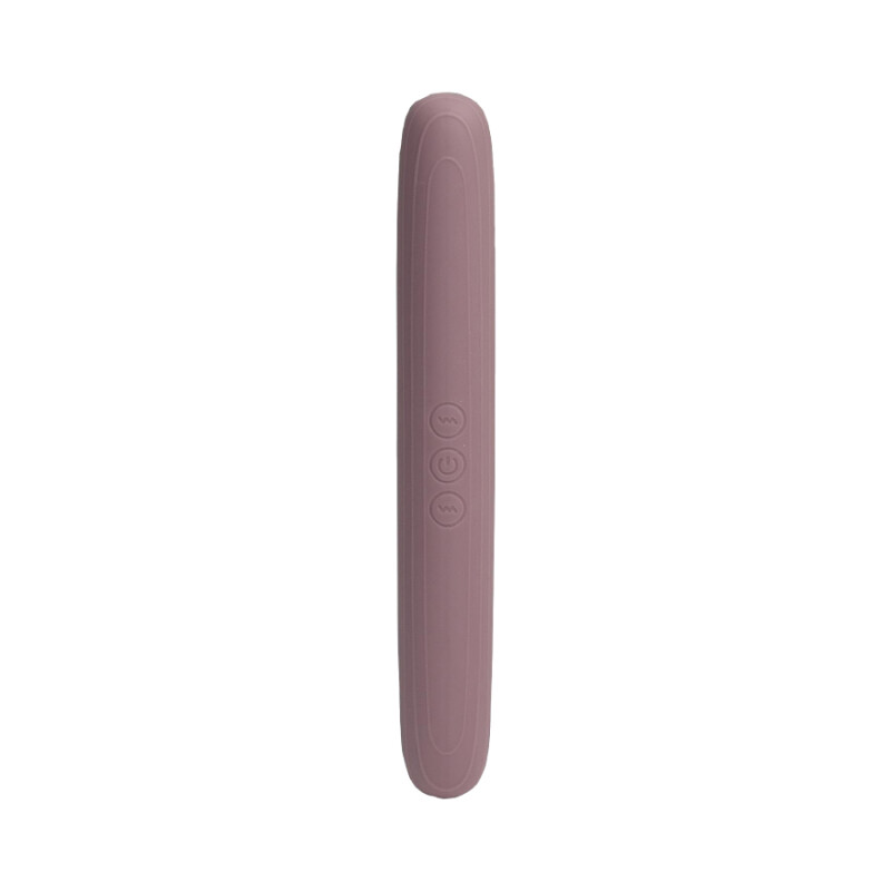 Вібратор двосторонній Sweet Em Dual Vibe силіконовий, кораловий, 22 х 3 см - Зображення 1