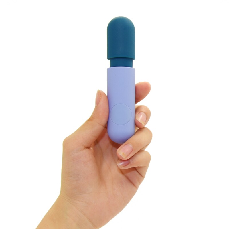 Мінівібратор-мікрофон Sweet Em Mini Wand синій, 11.8 х 2.6 см - Зображення 4
