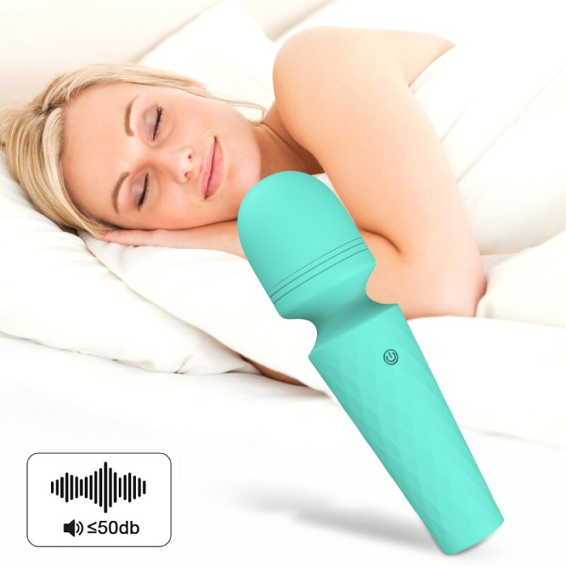 Мінівібратор-мікрофон Every Night Toys Sharon бірюзовий, 11 х 2.9 см - Зображення 1