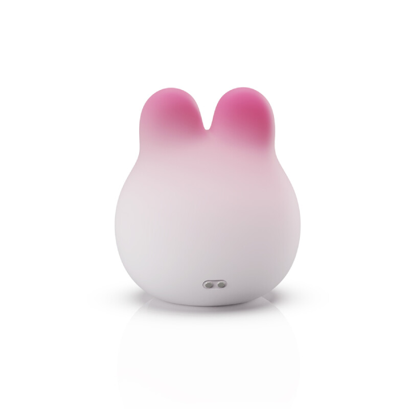Сенсорний вібратор для клітора Univibe Marshmallow Chubby Bunny, що реагує на стискання, рожевий, 9,1 × 8 см - Зображення 5
