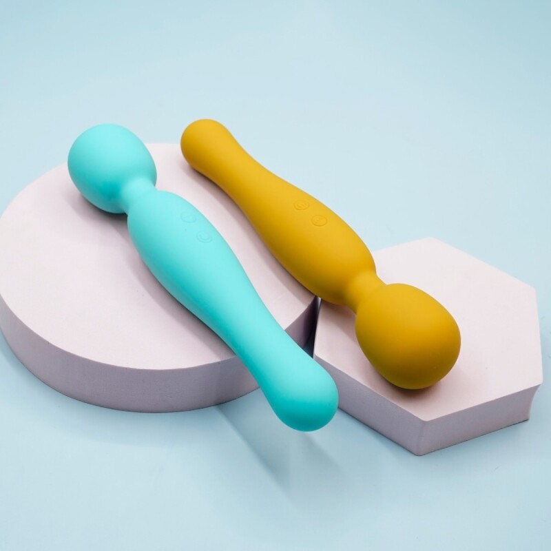 Вібратор-мікрофон Sweet Em Soft Touch Wand жовтий, 22.2 х 4.5 см - Зображення 6