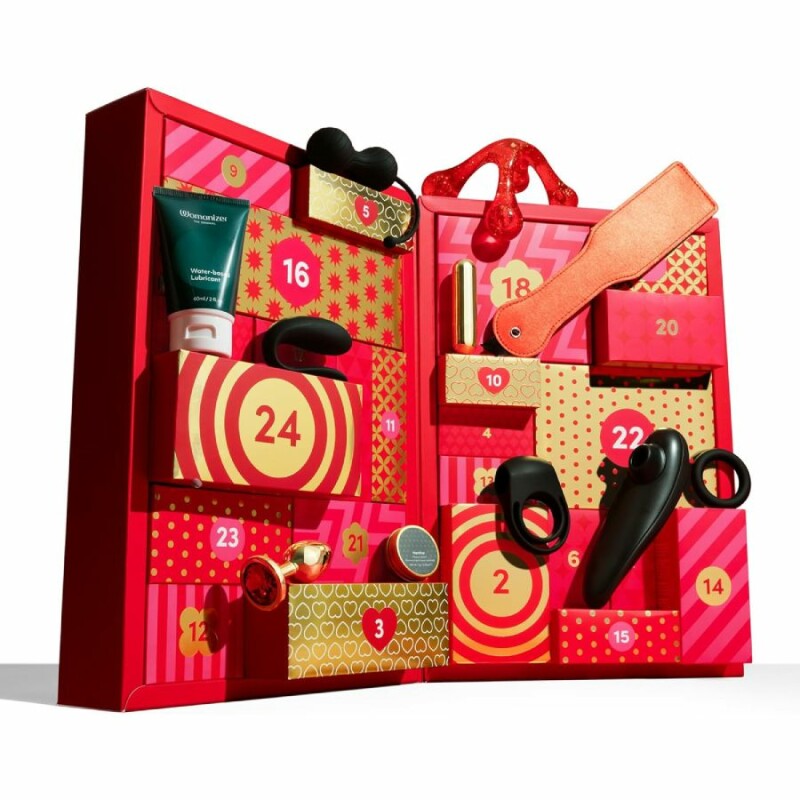 Адвент-календар для пар на 24 дні Lovehoney X Womanizer X We-Vibe Couple’s Advent Calendar 2025, 24 предмети - Зображення 2