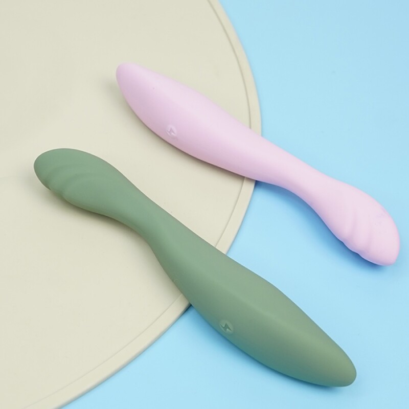 Вібратор Sweet Em Curve Vibe для точки G, зелений, 18.8 х 3.2 см - Изображение 4