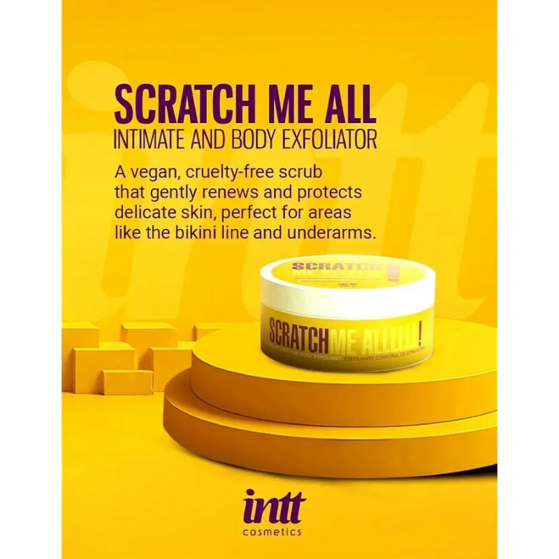 Скраб зі спокусливим ароматом Intt Scratch Me Allll для тіла та інтимних зон, 100 мл - Зображення 2
