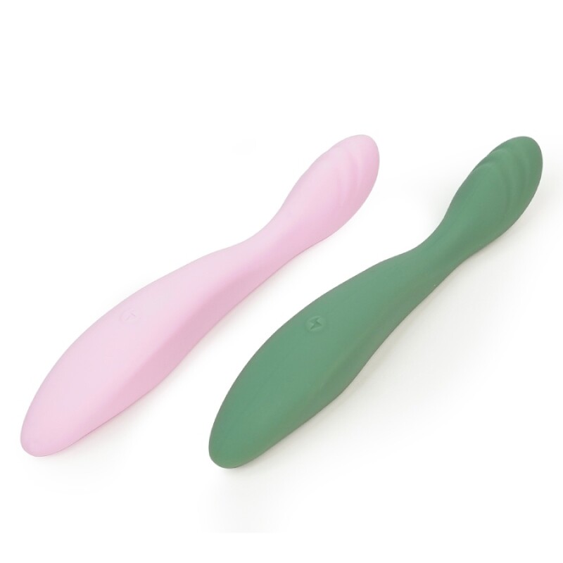 Вібратор Sweet Em Curve Vibe для точки G, зелений, 18.8 х 3.2 см - Изображение 5