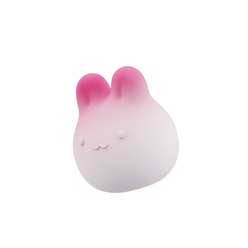 Сенсорний вібратор для клітора Univibe Marshmallow Chubby Bunny, що реагує на стискання, рожевий, 9,1 × 8 см - Зображення 7