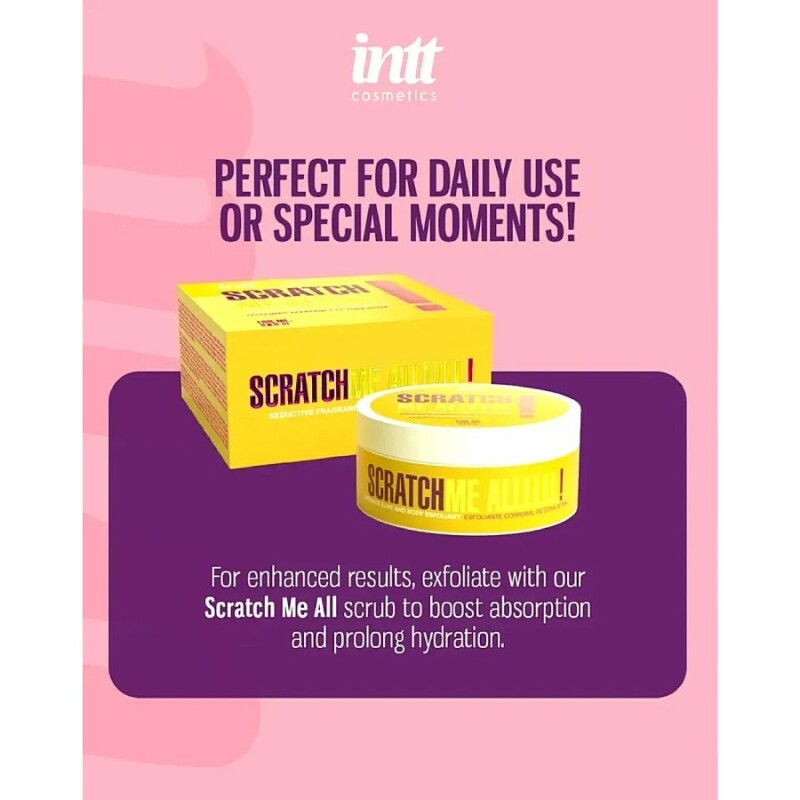 Скраб зі спокусливим ароматом Intt Scratch Me Allll для тіла та інтимних зон, 100 мл - Зображення 3