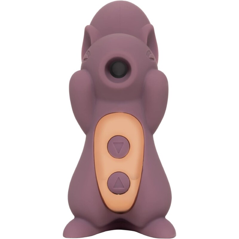 Вакуумний стимулятор клітора Sweet Em Sneaky Squirrel фіолетовий, з вібрацією, 10.5 х 8.9 см - Зображення 4
