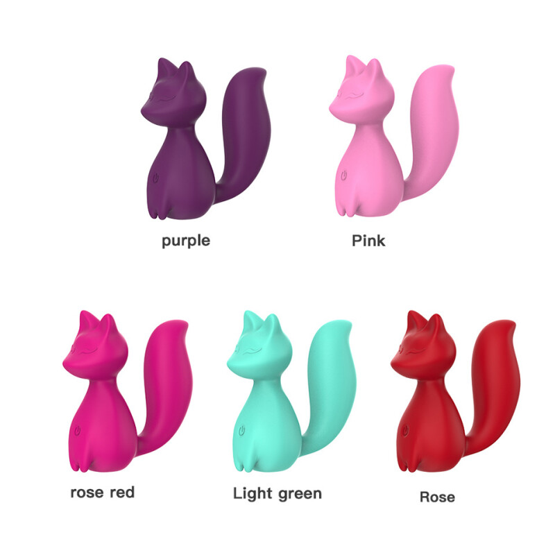 Мінівібратор для клітора Every Night Toys Doris у формі лисички, рожевий, 8 х 3.5 см - Зображення 3