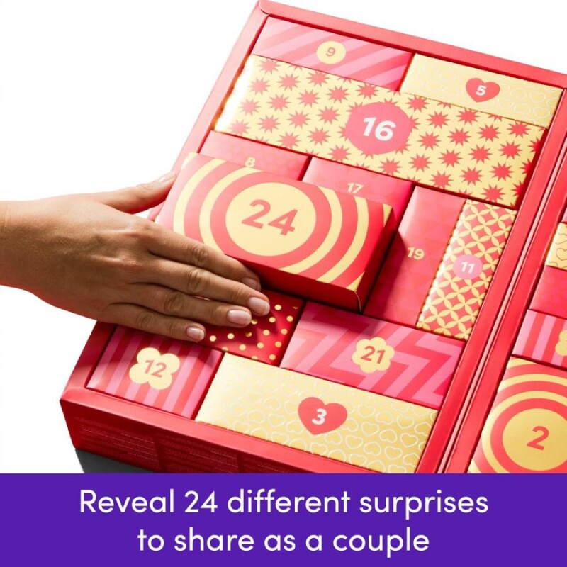 Адвент-календар для пар на 24 дні Lovehoney X Womanizer X We-Vibe Couple’s Advent Calendar 2025, 24 предмети - Зображення 5