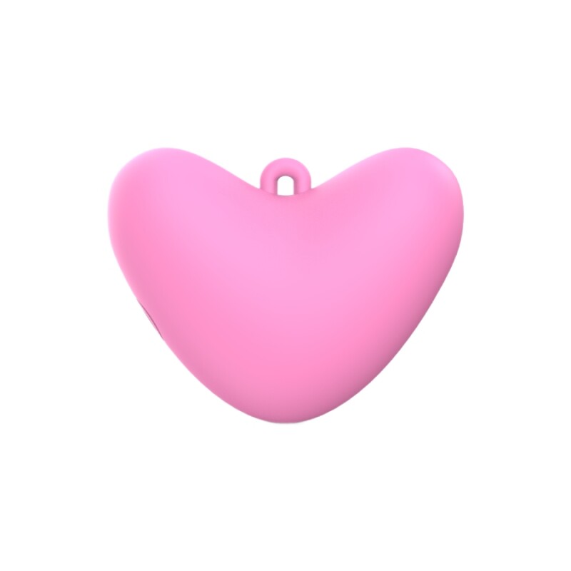 Мінівібратор для клітора Every Night Toys Eileen у вигляді серця, світло-рожевий, 6.1 х 4.7 см - Изображение 5