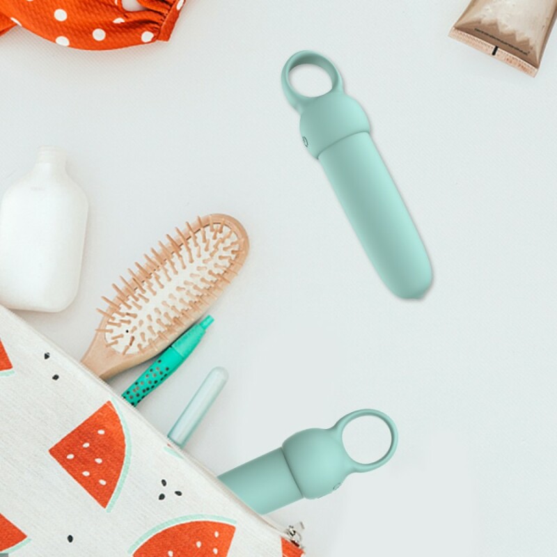 Мінівібратор Every Night Toys Elliot з кільцем, світло-бірюзовий, 11.5 х 2.8 см - Изображение 6