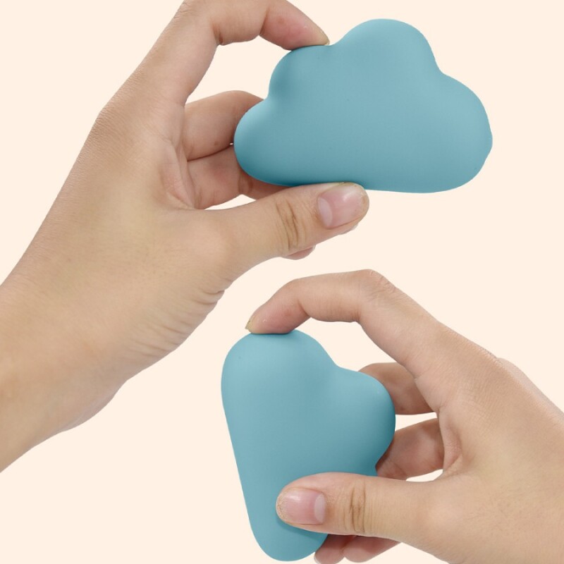 Вібратор для клітора Sweet Em Cloud у вигляді хмари, блакитний, 8.3 х 5.5 см - Зображення 8