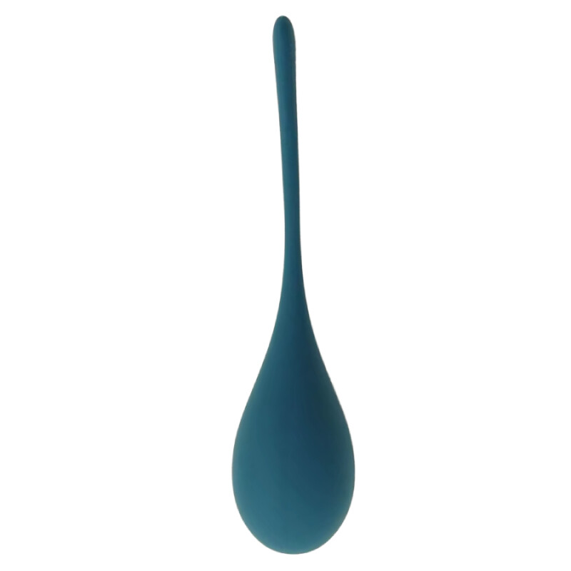 Тренажер Кегеля Sweet Em Kegel Ball з хвостиком, синій, 70 г, 14 х 3.3 см - Изображение 4