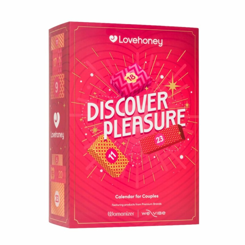 Адвент-календар для пар на 24 дні Lovehoney X Womanizer X We-Vibe Couple’s Advent Calendar 2025, 24 предмети