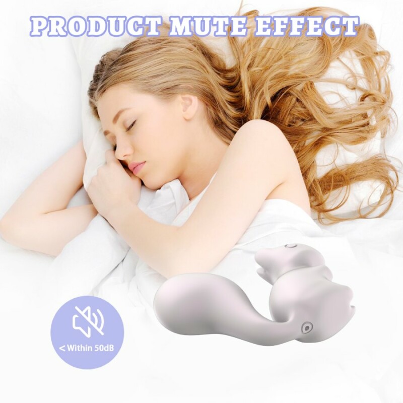 Мінівібратор для клітора Every Night Toys Debbie у формі білочки, білий, 7.2 х 3 см - Изображение 3