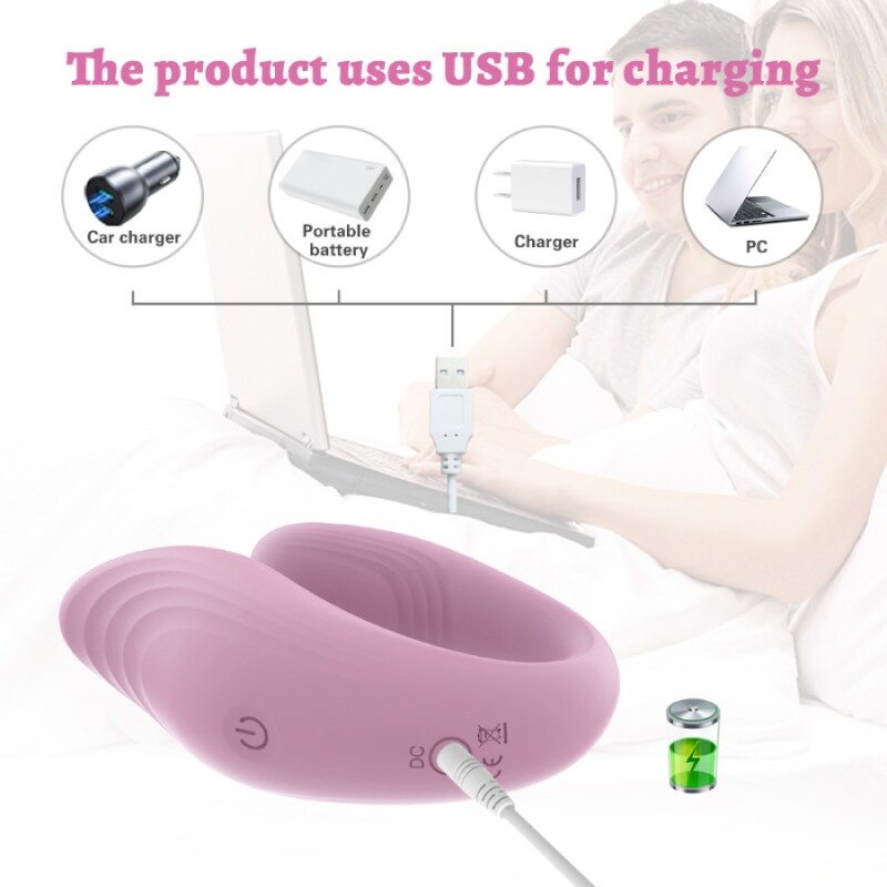 Вібратор для пар Every Night Toys Cosima з пультом, рожевий, 21.2 х 3.6 см - Зображення 3