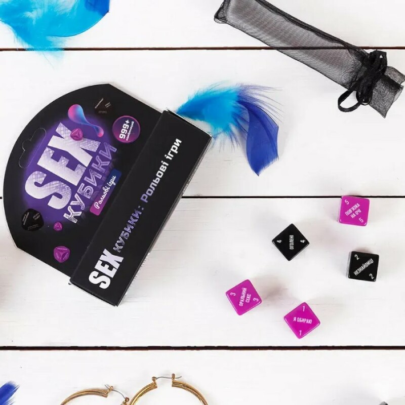 Настільна гра Fun Games Shop SEX Кубики Рольові Ігри, 5 шт - Изображение 5
