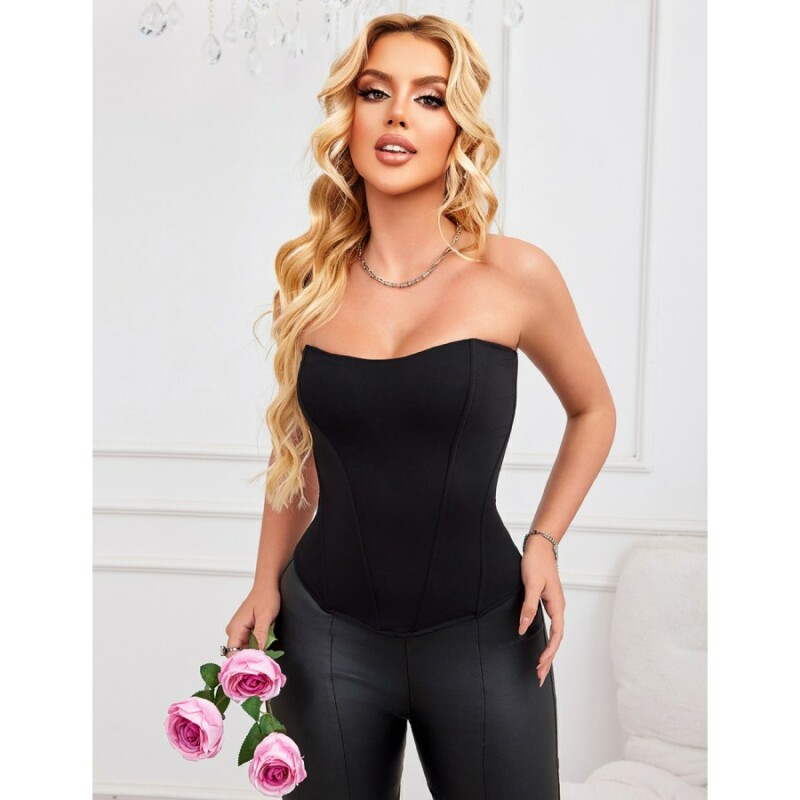 Корсет на блискавці Star Night чорний, XS - Изображение 5