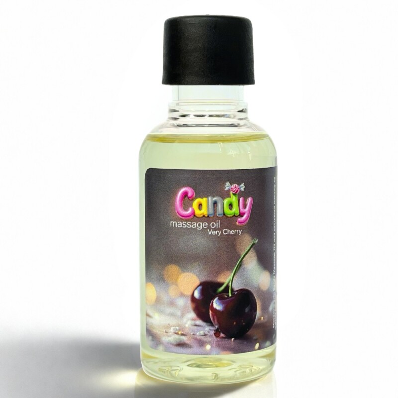 Масажна олійка Candy Massage Oil з ароматом вишні, 50 мл