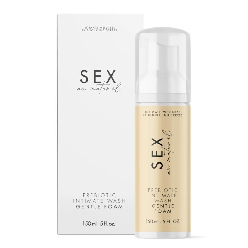Піна для інтимної гігієни Bijoux Indiscrets Sex Au з прибіотиками, 150 мл - Зображення 1