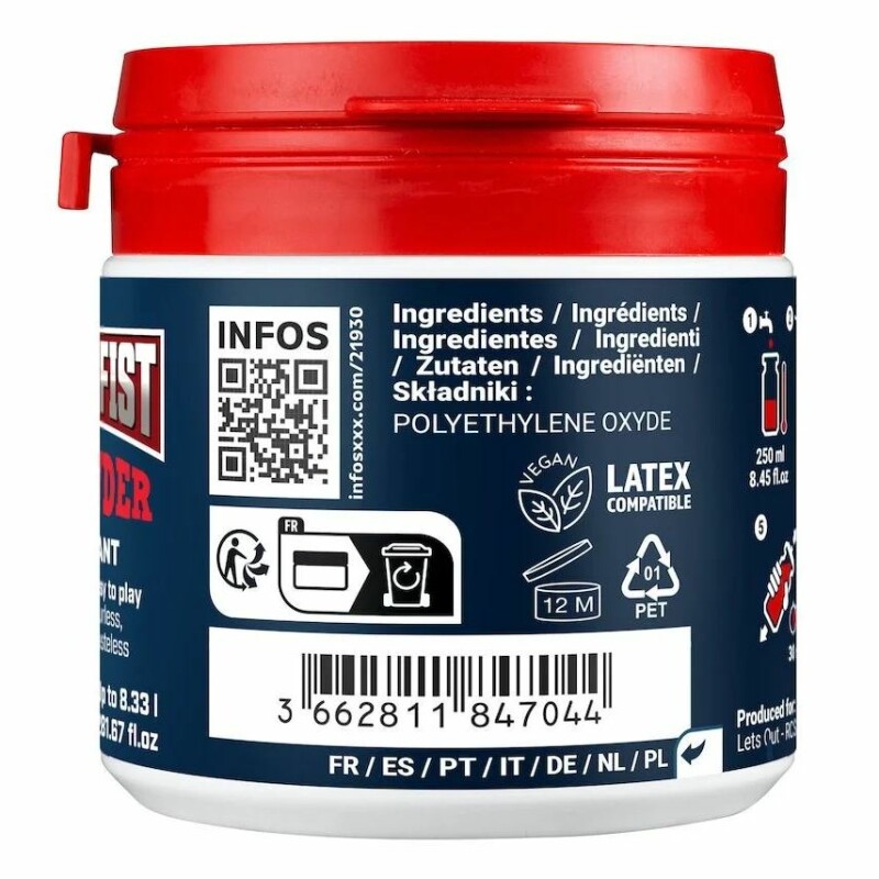 Лубрикант порошковий Fuck & Fist FF Powder для приготування гелю, 100 г - Изображение 1