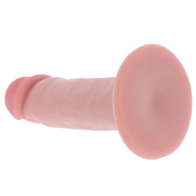Фалоімітатор реалістичний Toy Joy Get Real на присосці, бежевий, 13 х 3.5 см - Изображение 8