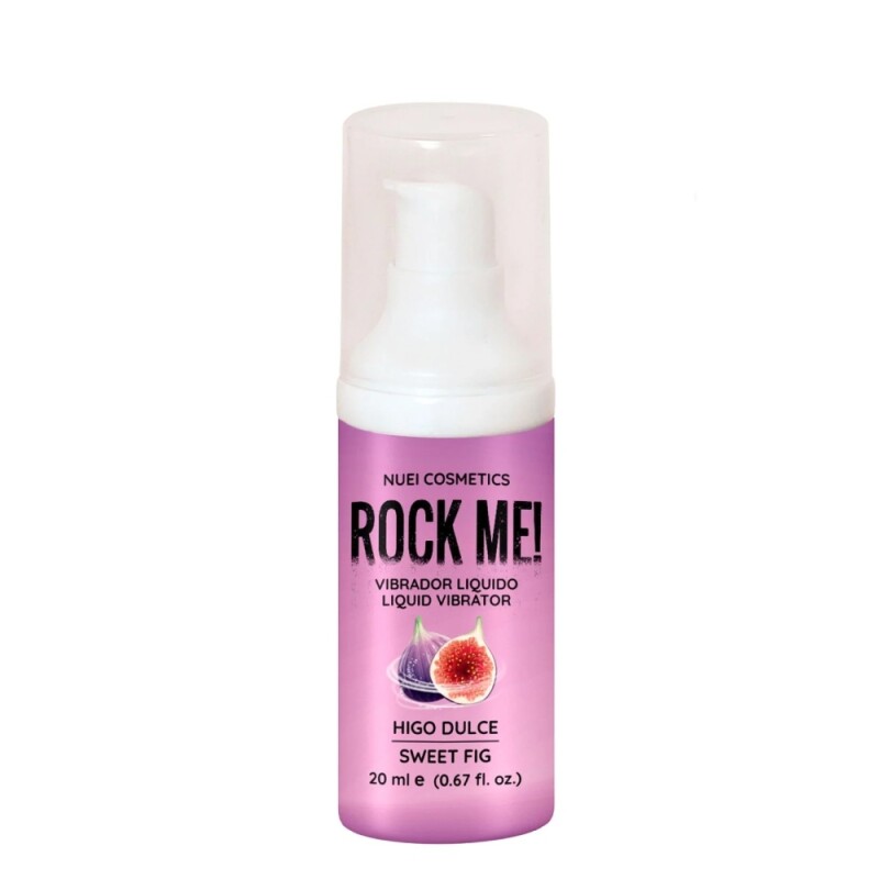 Рідкий вібратор NUEI Rock Me з ароматом солодкого інжиру, 20 мл
